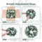 Front Door Wreaths, 20 Inch Spring Eucalyptus Greenery Wreath
